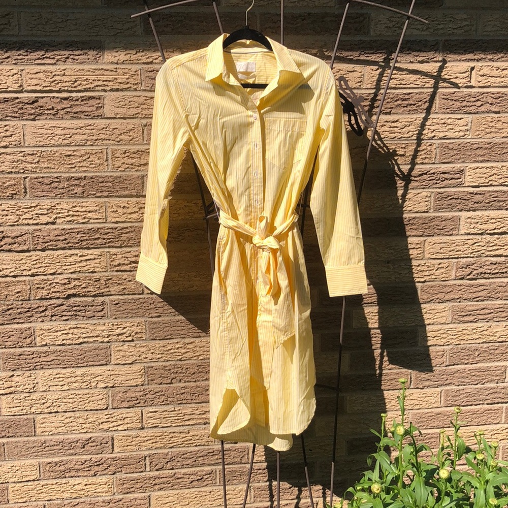 J.Crew retail cotton poplin shirt dress